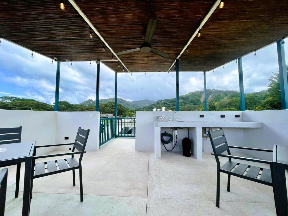 Luxury Beach Suite 3 Pool And Sunset Rooftop Tarcoles Exterior photo
